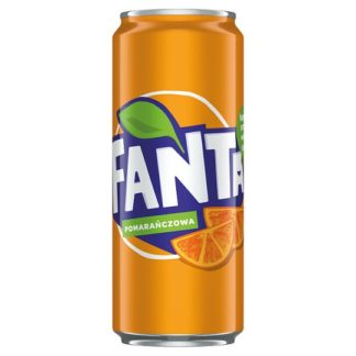 Fanta Orange Slim Can 330ml