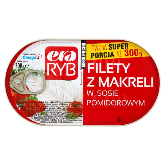 Graal Era Filet Z Makreli W Pomidorach 300g