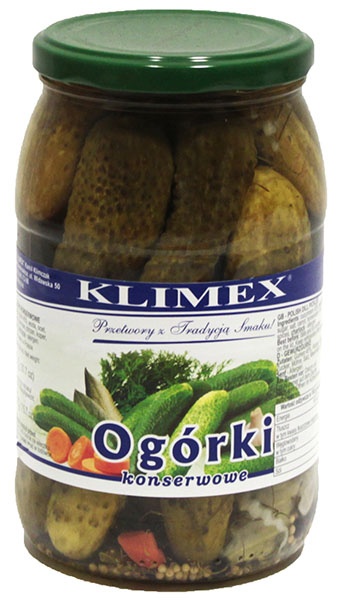 Klimex Ogorki Konserwowe 870g