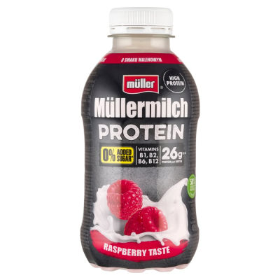 Muller Napoj Protein Zero Malina 400g