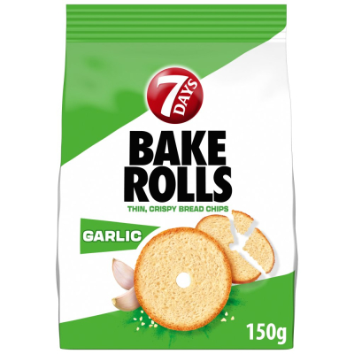 Bake Rolls Chrupki Chlebowe Czosnek 150g