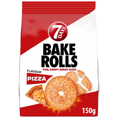 Bake Rolls Chrupki Chlebowe Pizza 150g