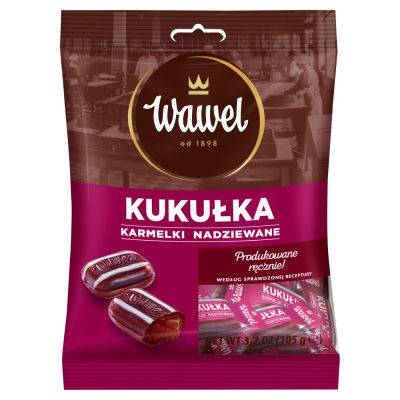 Wawel Kukulka Karmelki Nadziewane 105g