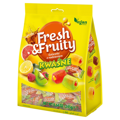Wawel Fres Fruty Gal.kwasne 245g