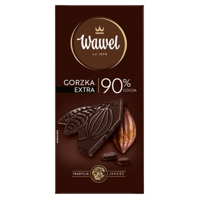 Wawel Czekolada Gorzka Pramium 90%