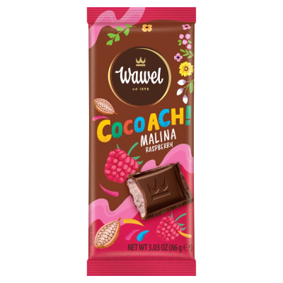 Wawel Wn Czekolada Malina 86g
