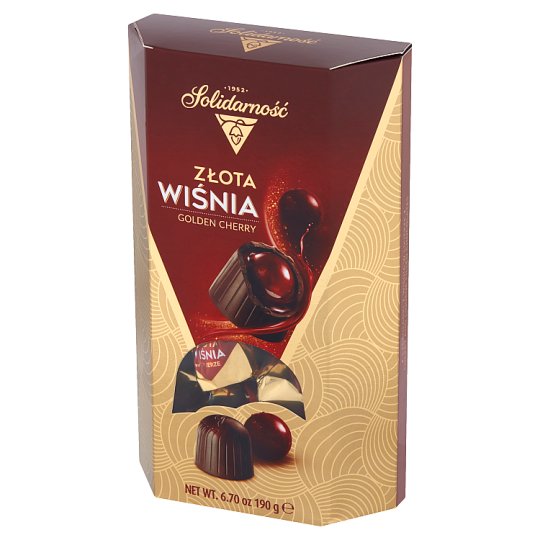 Solid.cuk.zlote Wisnie W Likierze 190g