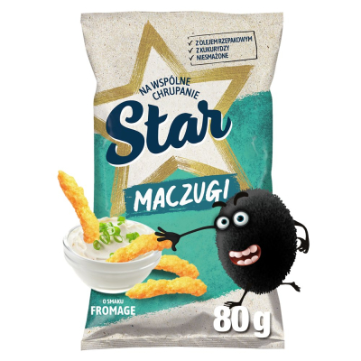 Star Foods Chips Maczugi Fromage 80g