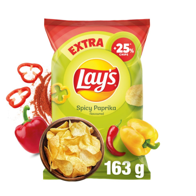 Frito-lay Chrupki Lays Ostra Papryka [130g