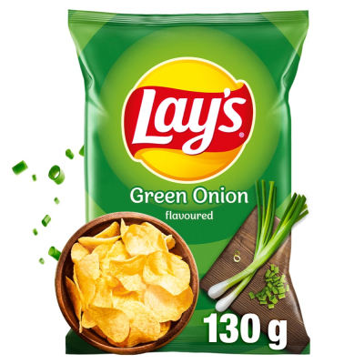 Frito-lay Chrupki Lays Zielona Cebulka 130g