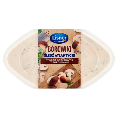 Lisner Filet W Sosie Grzybowym Z Borowik.280g