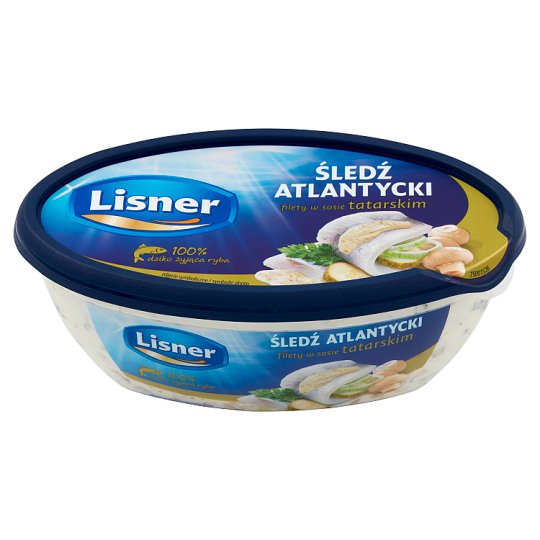 Lisner Filet Sledz,w Sosie Tatarskim 280g