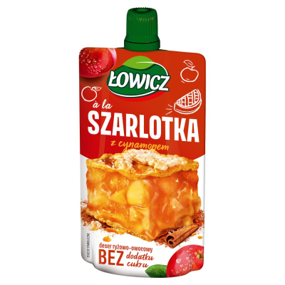 Lowicz Mus Ryz Owoc Szarlotka 100g