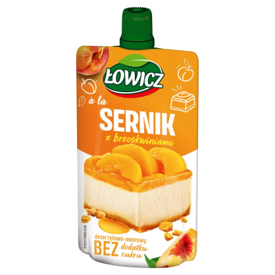 Lowicz Mus Ryz Owoc Sernik 100g