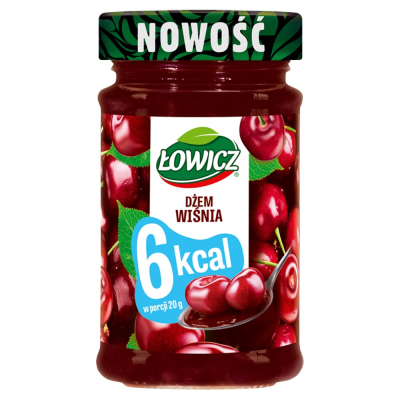 Lowicz 6kal Dzem Wisnia 200g