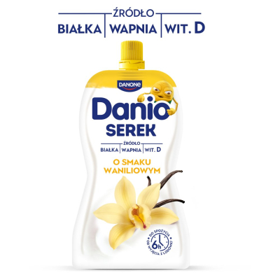 Danone Serek Homo Saszetka Waniliowy 120g