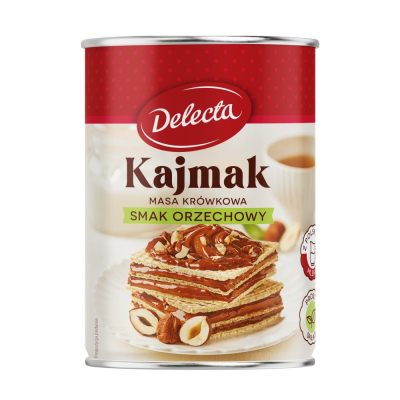 Delecta Masa Krowkowa Orzechowa 400g