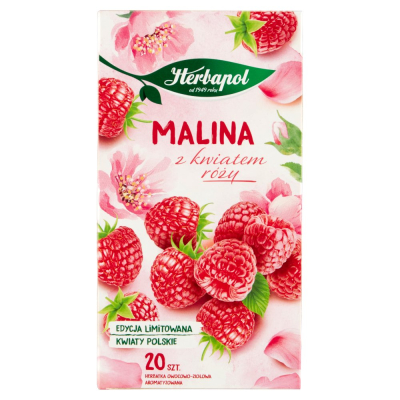 Herbapol Herb.malina Z Kwiatem Rozy 20t