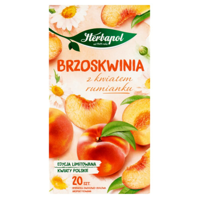 Herbapol Herbata Brzoskwinia Z Rumiankiem 2.5g 20t