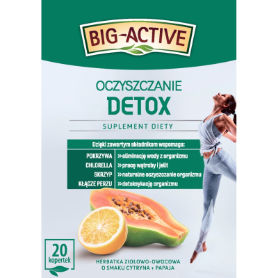 Big Active Detox Oczyszczenie 2g 20t