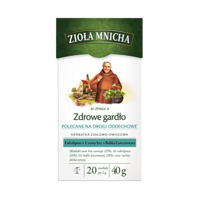 Big Active Ziola Mnicha Na Gardlo
