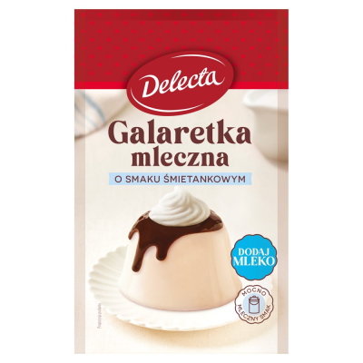 Delecta Galaretka Mleczna 60g