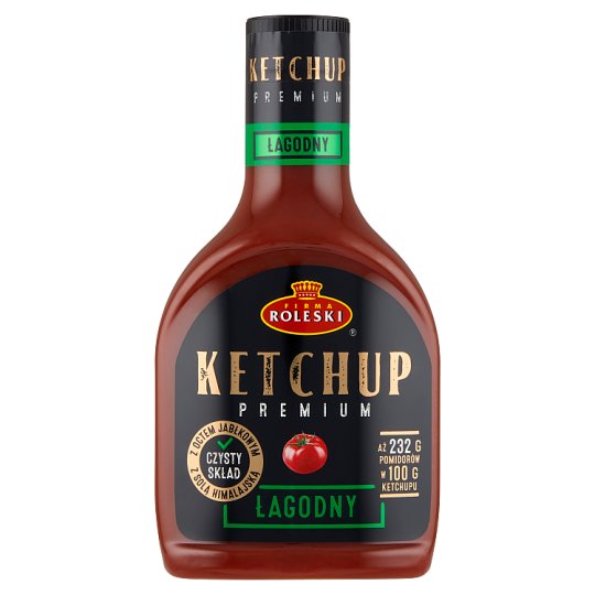 Roleski Ketchup Lagodny Pramium 465g