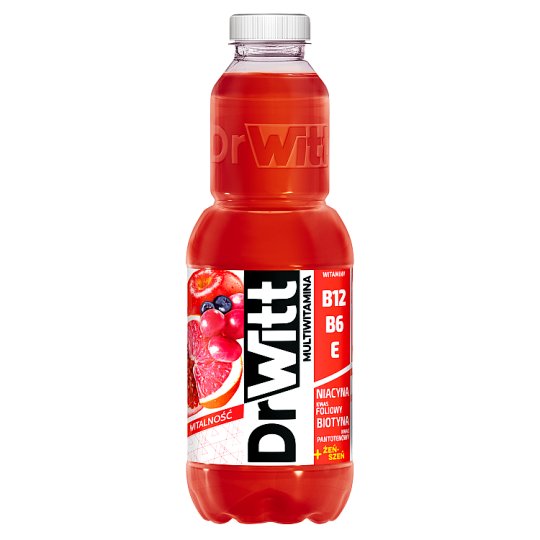Witt Napoj Multi Czerwona Witalnosc Pet 1l