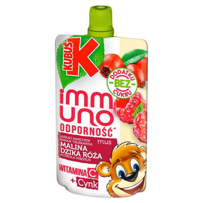 Kubus Mus Immuno Malina Dzika Roza 100g