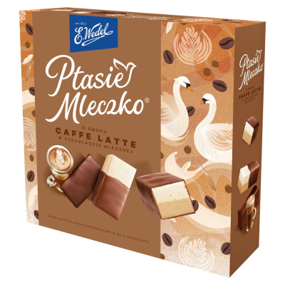 Wedel Ptasie Mleczko Cafe Latte 340g