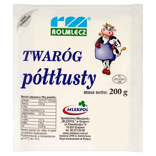 Rolmlecz Twarog Formowany 200g