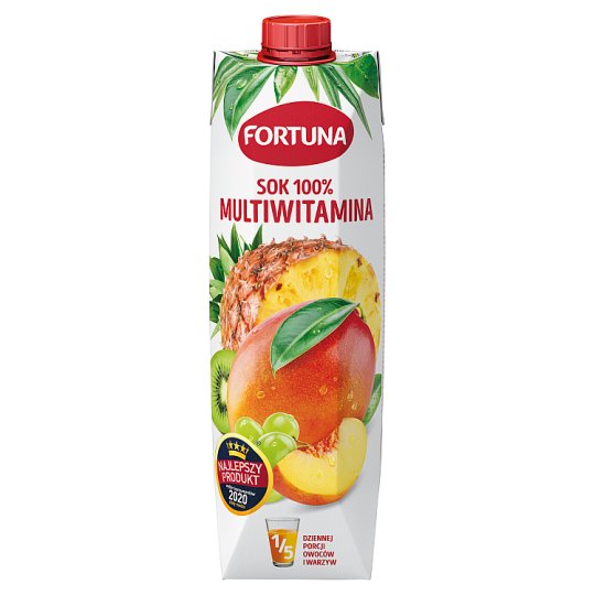 Fortuna Sok Multiwitamina Bez Cukru 1l