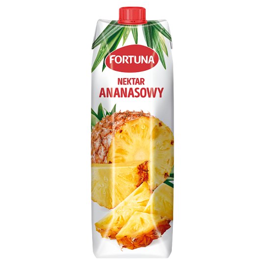 Fortuna Nektar Ananasowy B/cukru 1l