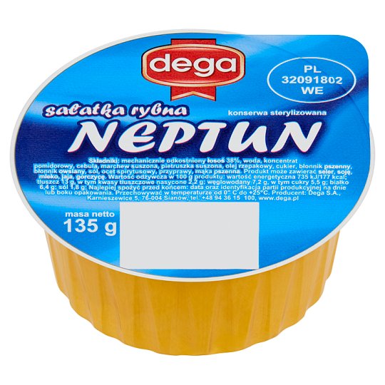 Dega Salatka Rybna Neptun 125g