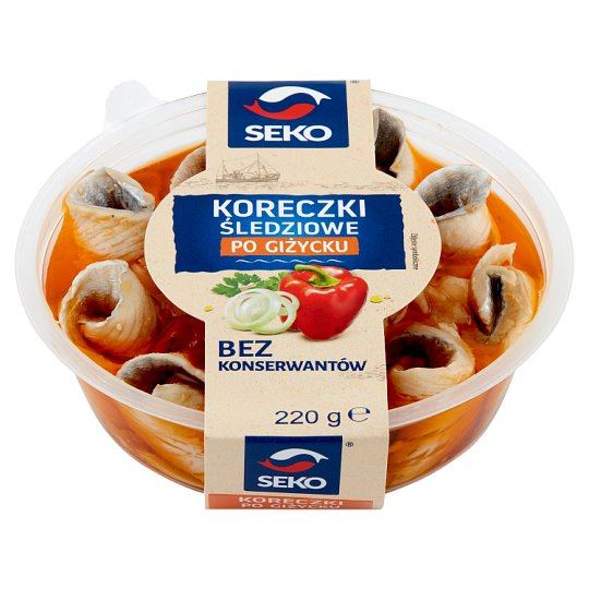 Seko Filety Sledziowe Gizyckie 220g