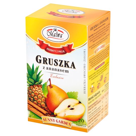 Malwa Herbata Gruszka Z Ananasem