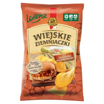 Lorenz Wiejskie Ziem Szarpana Wieprzowina 130g