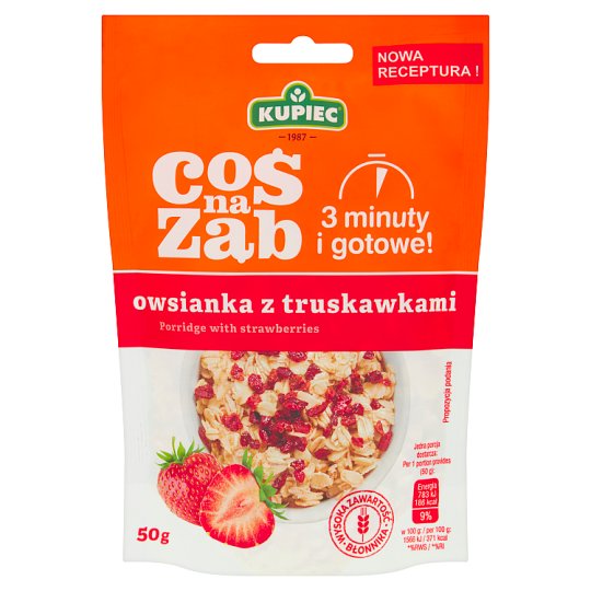 Kupiec Owsuanka Z Truskawkami 50g