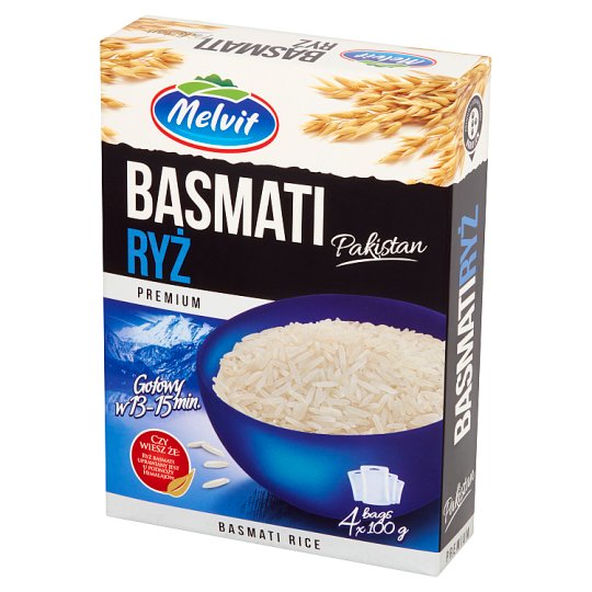 Melvit Ryz Basmanti 4x100