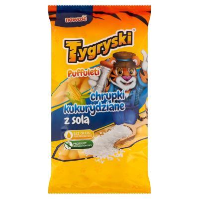 Tbm Tygryski Kukurydziane Solone 85g