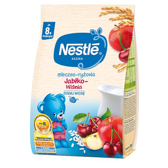 Nestle Kaszka Mleczno Ryzowa Jab/wisnia 230g