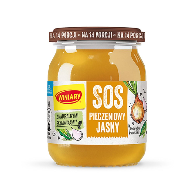Winiary Sos Pieczeniowy Jasny Sloik 160g