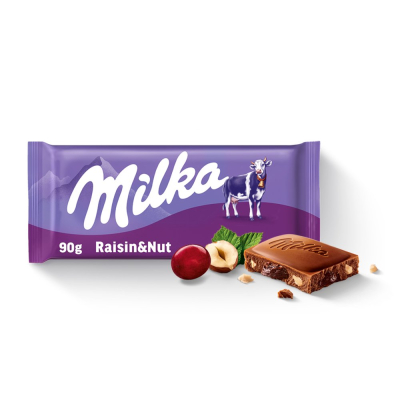 Jacobs Milka Raisin And Nut 90g