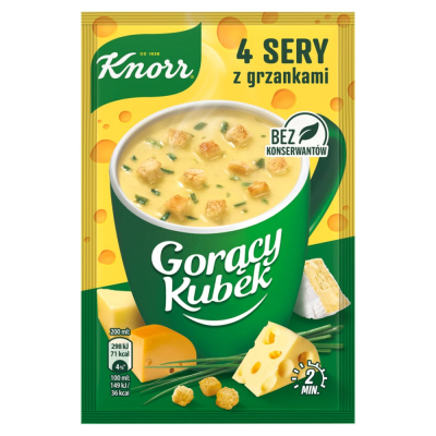 Knorr Gk Cztery Sery Z Grzankami 17g