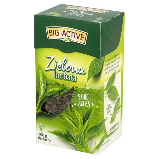 Big Active Herbata Pure Green 20szt