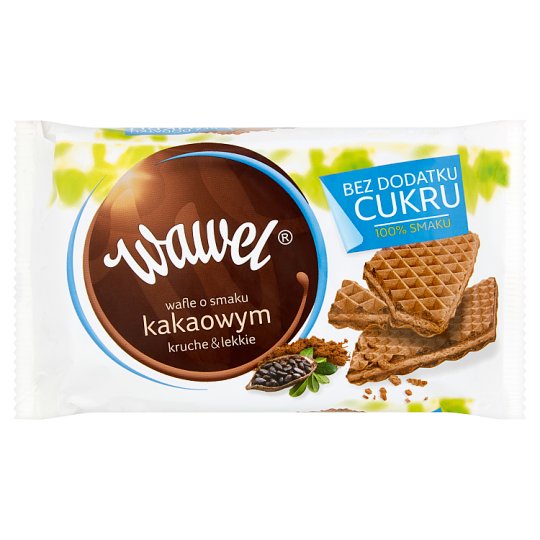 Wawel Wafle Kakaowe Bez Cukru 110g