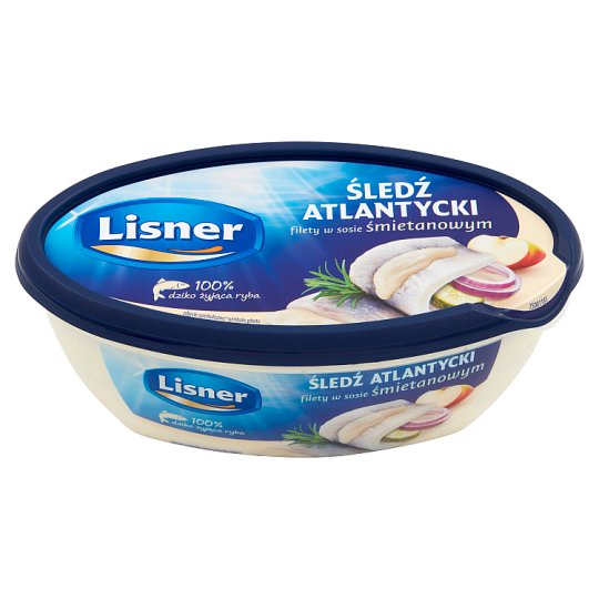 Lisner Filet Sledz,w Smietanie 280g