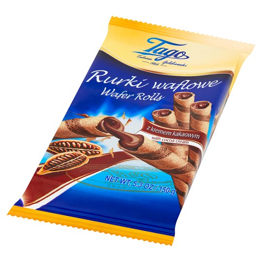 Tago Rurka Z Kremem Kakaowa 150g