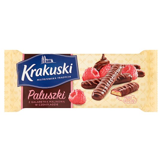 Bahlsen Paluszki Z Galaretka Malinowa 144g
