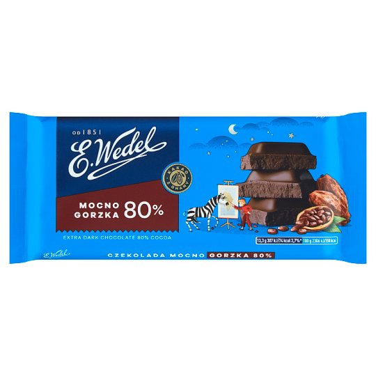 Wedel Czekol.gorzka 80% 80g
